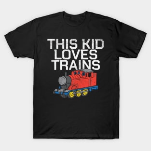 Gift For Train Lovers, Funny Train Gifts T-Shirt